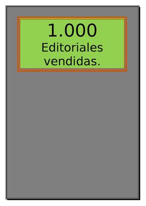 1 000 Editoriales Vendidas