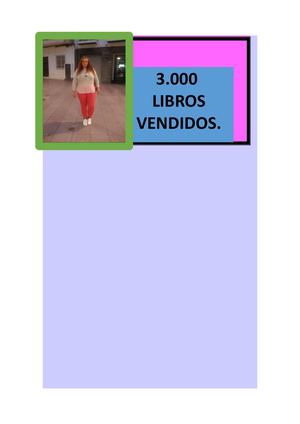 3 000 Libros Vendidos