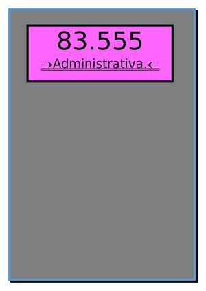 83 555 Administrativa