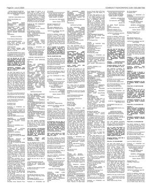 Dade Broward Monday Legals 7 6 26