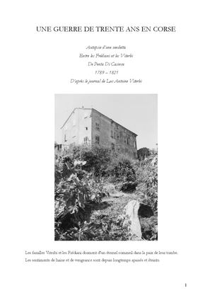 Une Guerre De Trente Ans En Corse 2