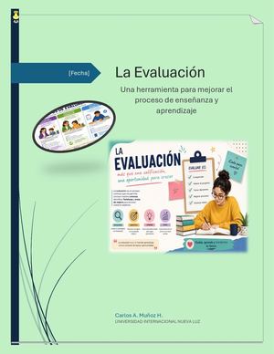 La Evaluacion