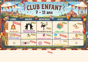 7 11 Ans 6 Au 10 Juillet