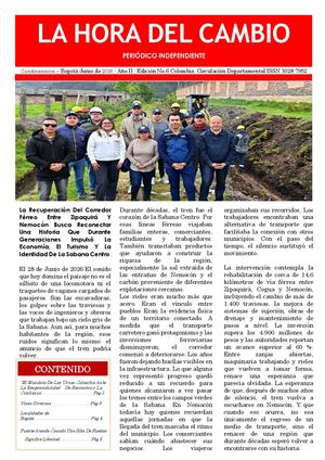 Junio De 2026 Periodico La Hora Del Cambio
