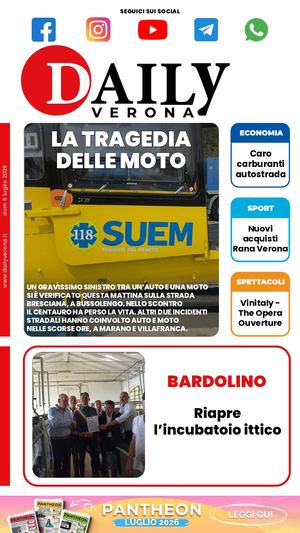 Daily Verona 05 Luglio 2026