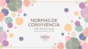 Normas De Convivencia