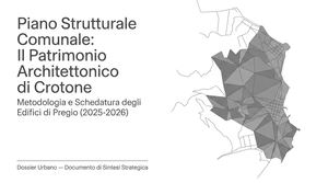 Crotone Psc Patrimonio Architettonico