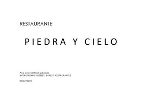 TRABAJO FINAL HOTELES BARES RESTAURANTE