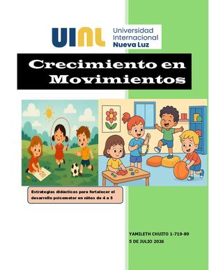 Desarrollo Psicomotor Del Niño