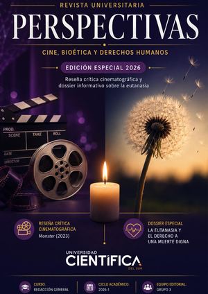 PERSPECTIVAS: Revista Universitaria de Cine, Bioética y Derechos Humanos – Edición Especial 2026
