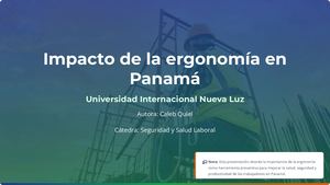 Impacto De La Ergonomía En Panamá Caleb Quiel