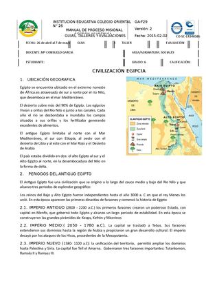 Civilización Egipcia