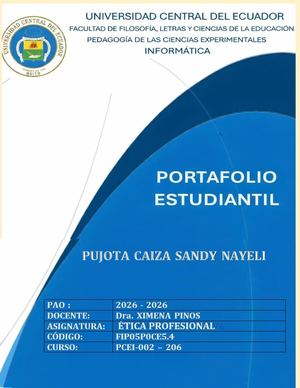 Portafolio Final Etica