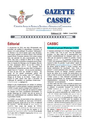 Gazette Cassic N° 31 de Juillet Aout 2026
