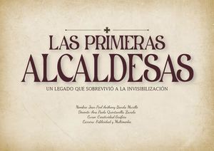 PORTADA DE LIBRO DE LAS PRIMERAS ALCALDESAS