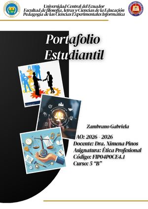 Zambrano Gabriela Ética