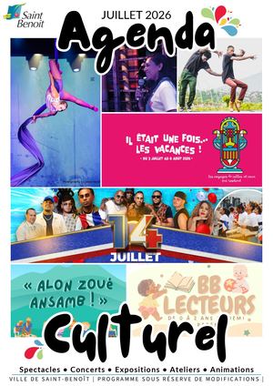 Agenda Culturel Juillet 2026