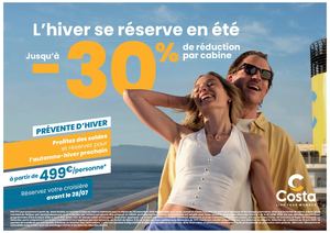 Costa Prévente Hiver / Liste des départs