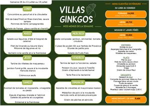Menu De La Semaine Vg S29
