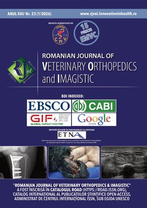 Romanian Journal of Veterinary Orthopedics & Imagistic 23 (RJVOI) 23 (1) 2026