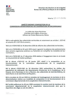 Ap Portant Composition De La Cdci