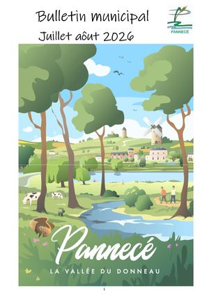 Pannecé Bulletin Juillet Août 26