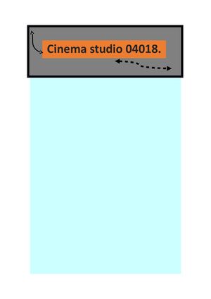 Cinema Studio 04018
