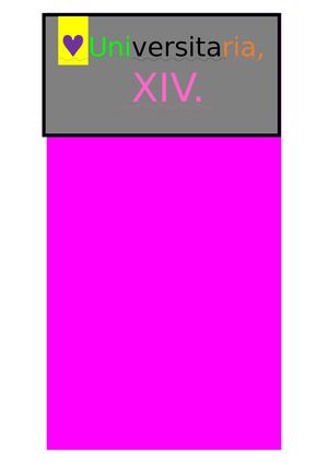 Universitaria Xiv