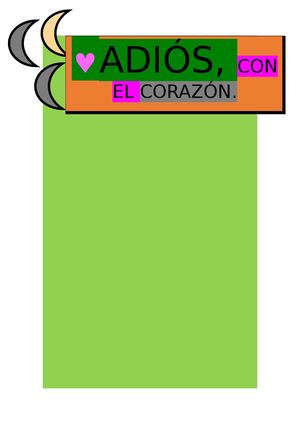 Adiós Con El Corazón2017