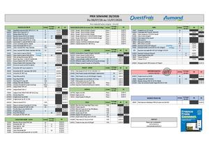 Carte Des Viandes Semaine 28 2026