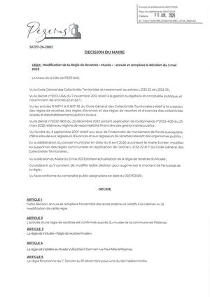 Décision 06 07 2026