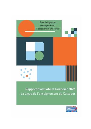 RAPPORT D'ACTIVITE 2025 - LaLigue14