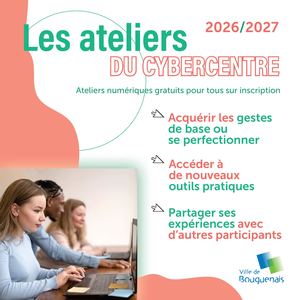 Les ateliers du Cybercentre 2026-2027