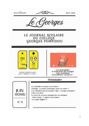 Georges N°9 Juin2026