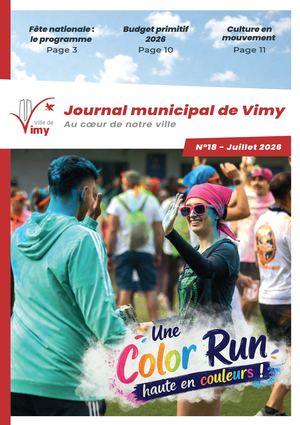 Journal municipal de Vimy - juillet 2026
