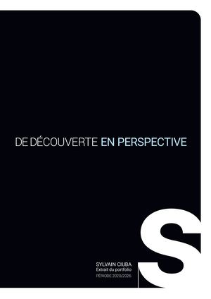 De découverte en perspective - de 2020 à 2026