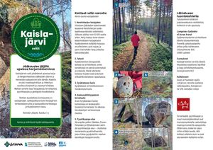 Kaislajärven reitit -karttaesite