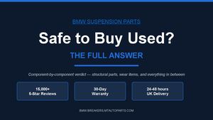 BMW Suspension Parts — Safe to Buy Used? The Full Answer — MT Auto Parts