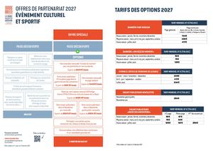 Guide Partenariat 2027 Evénements Culturels Et Sportifs