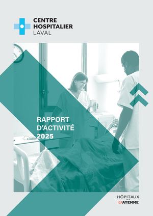 Rapport d'activité 2025 - Centre hospitalier de  Laval