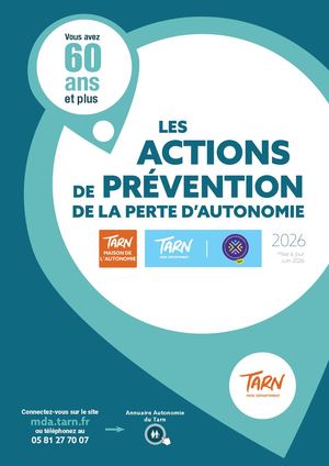 Actions Prévention De La Perte D’autonomie 2026