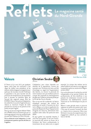 Reflets 163 : Valeurs
