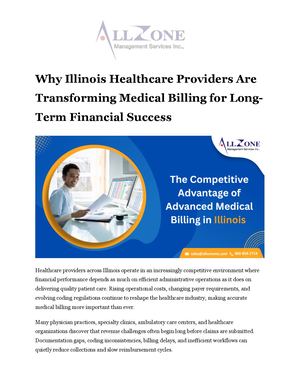 Why Illinois Healthcare Providers Are Transforming Medical Billing for Long-Term Financial Success