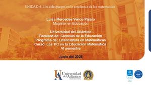 Unidad #4 Los Videojuegos En La Enseñanza De Las Matemáticas