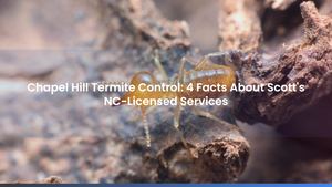 Chapel Hill Termite Control: 4 Facts About Scott's NC-Licensed Services