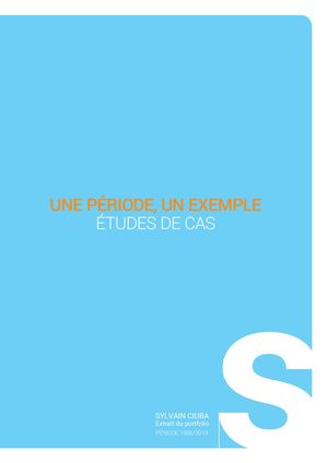 Etudes De Cas - de 1996 à 2019