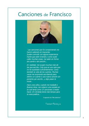 Cancionero De Francisco Murray c.p