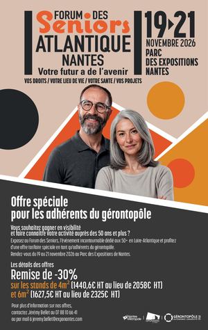 Forum Des Seniors X Gérontopôle Offre Spéciale Adhérents