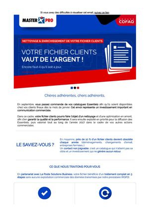 Nettoyage De Votre Fichier Clients