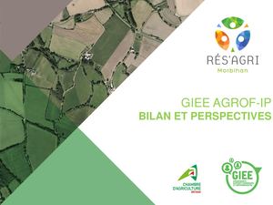 Giee Agrof Ip Rés'agri 56 Bilan Et Perspectives